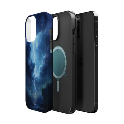 Introducing the "Stormy Serenity" Cell Phone Case – Embrace Nature -MagSafe Tough Cases