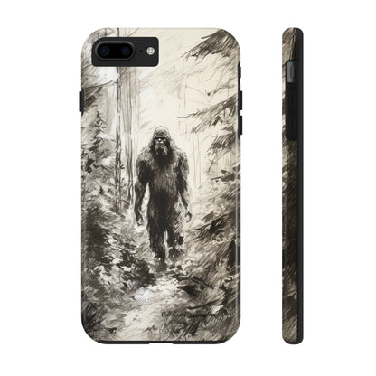 "Bigfoot in the Wilderness" Cell Phone Case – Encounter Bigfoot's Mystery -Tough Phone Cases