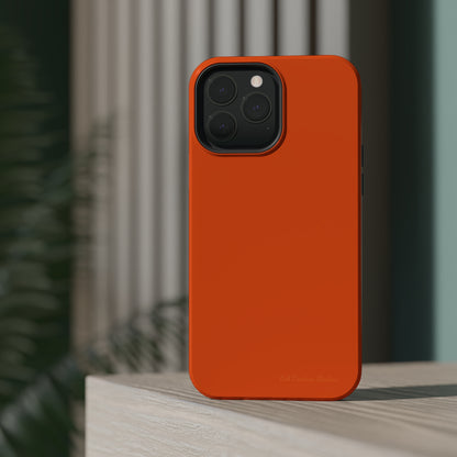 "Orange Burst" -MagSafe Tough iPhone Cases