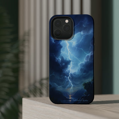 Introducing the "Stormy Serenity" Cell Phone Case – Embrace Nature -MagSafe Tough Cases