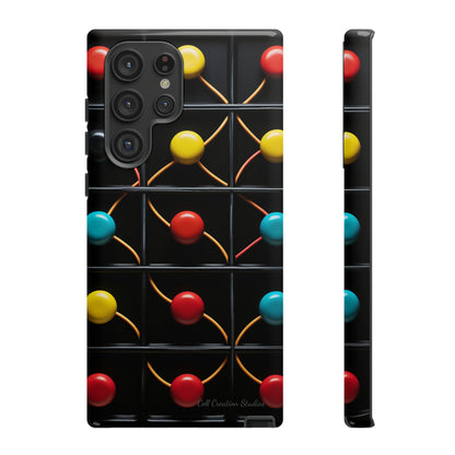 "Vibrant Spheres Fusion" -Tough Phone Cases