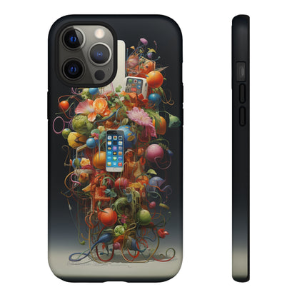 Introducing the "NatureFusion" Cell Phone Case – Where Technology Blossoms into Beauty!