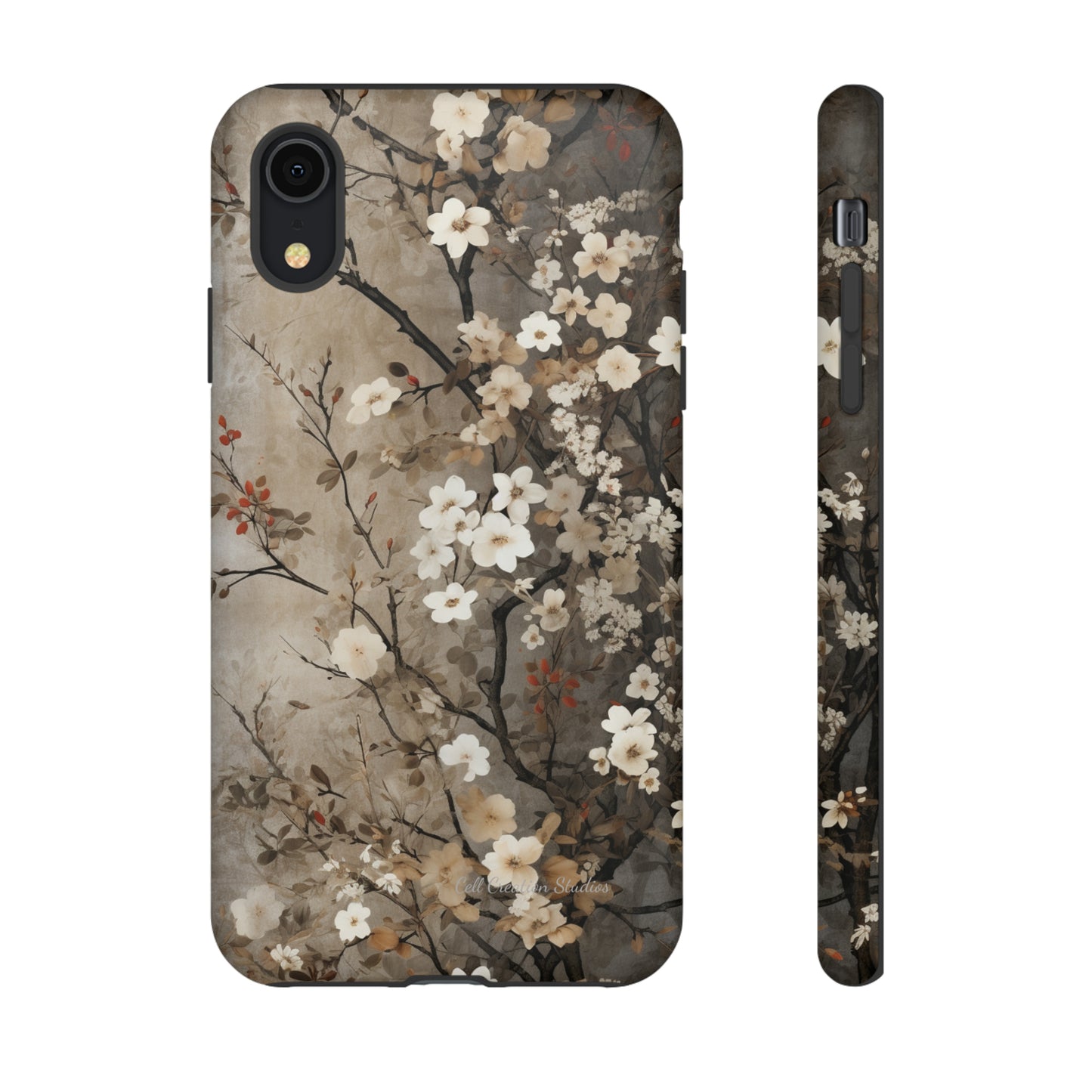 "Whimsical Blooms" -Tough iPhone Cases