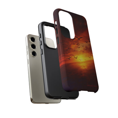 Introducing the "Sunset Soar" Cell Phone Case – Embrace Freedom and Beauty -Tough Cases