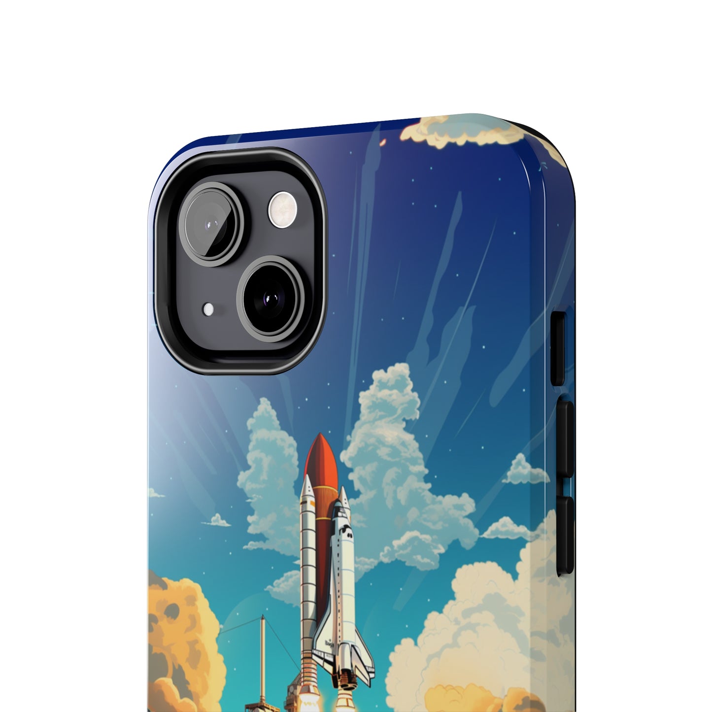 Introducing the "NASA Space Shuttle Launch" Cell Phone Case – Elevate Your Style to New Heights -Tough Phone Cases