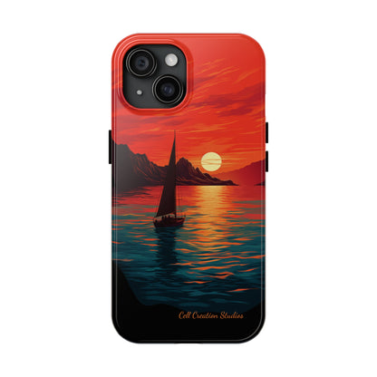 "Serenity at Sunset" -Tough iPhone Cases