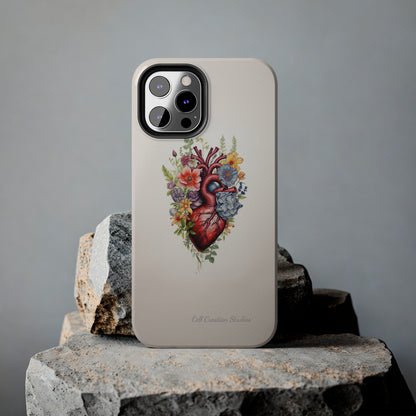 "Blooming Hearts" -Tough iPhone Cases