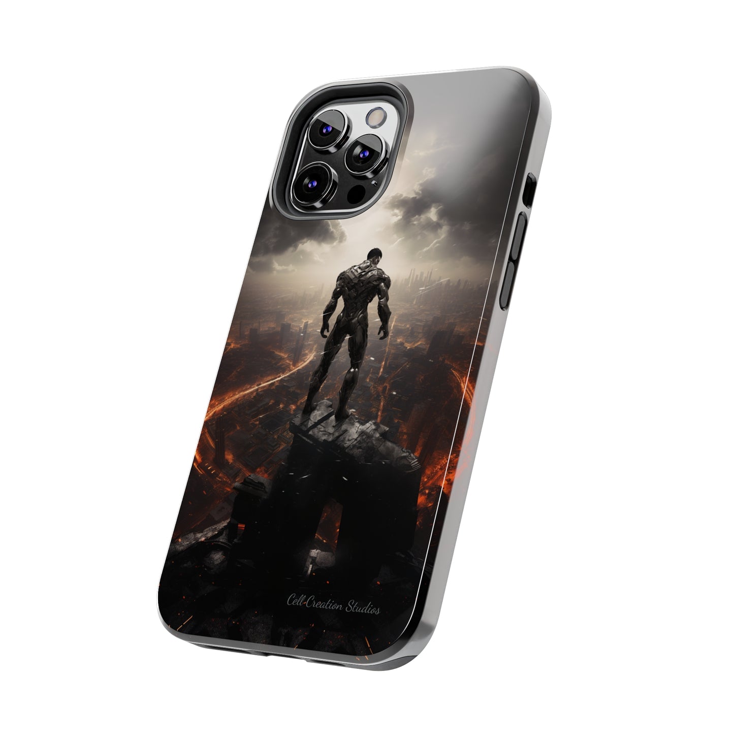 Introducing the "Cyber Guardian" Cell Phone Case – Embrace Futuristic Heroism -Tough Phone Cases