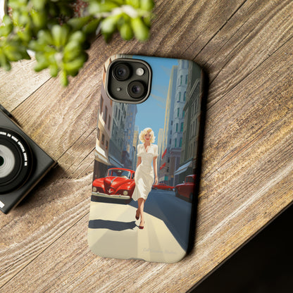 "City Stroll Glamour" Marilyn Monroe Phone Case -Tough Cases