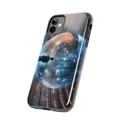 Introducing the "Library Luminary" Cell Phone Case – Where Knowledge Meets Mystery -Tough Phone Cases