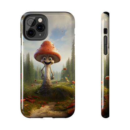 Introducing the "Smiling Mushroom" Cell Phone Case – Spread Joy with Every Glance! -Tough Phone Cases