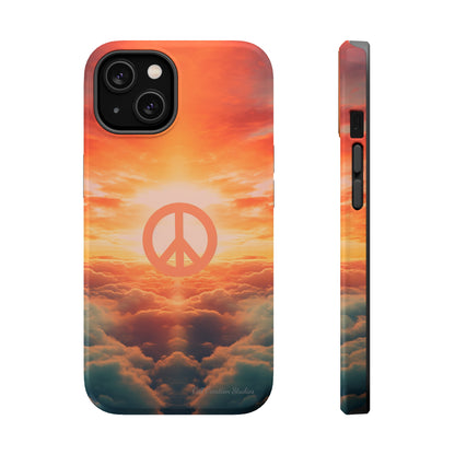 Introducing the "Sky Peace" Cell Phone Case – Carry Tranquility in Your Pocket -MagSafe Tough Cases