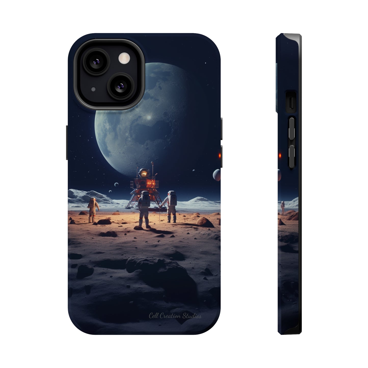 Introducing our "Cosmic Explorers" Cell Phone Case – Venture Beyond the Stars -MagSafe Tough Cases