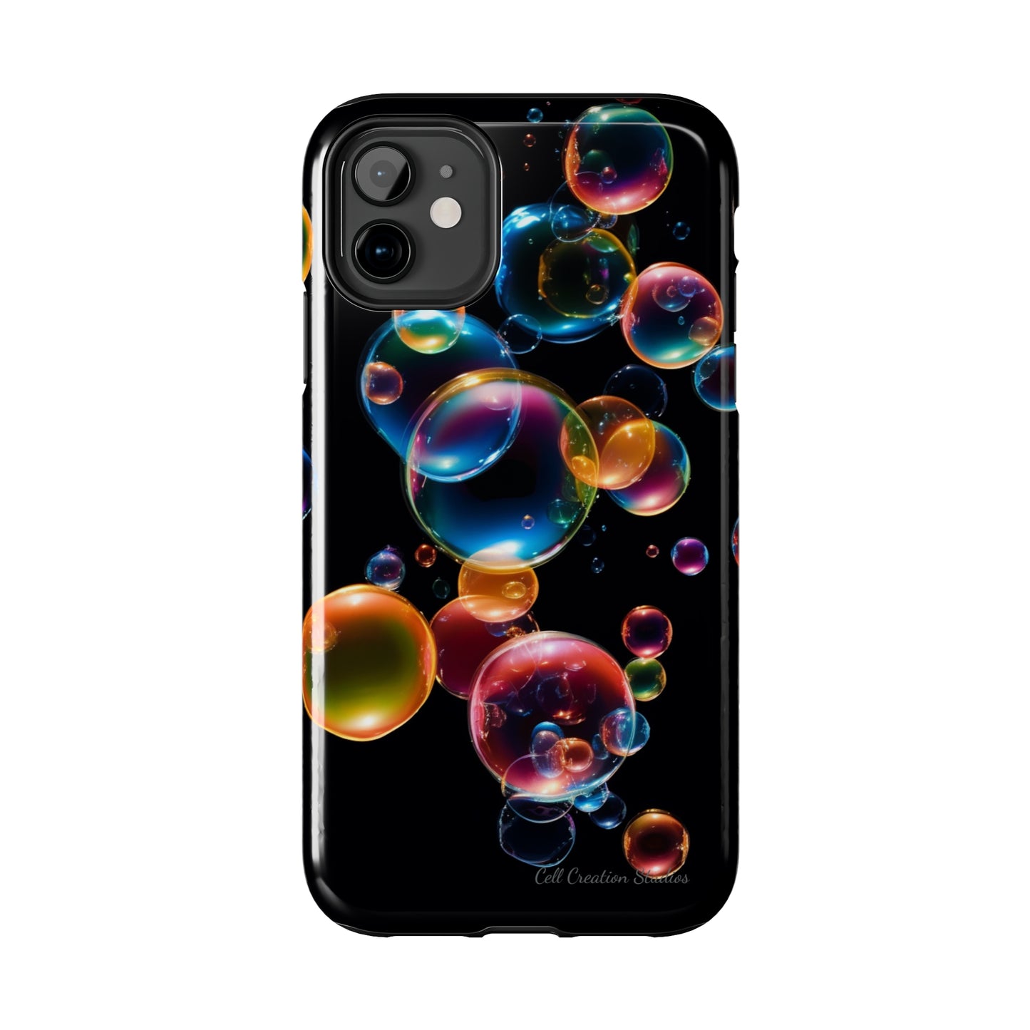 Elevate Your Phone's Aesthetic with our "BubbleBurst" Cell Phone Case -Tough Phone Cases