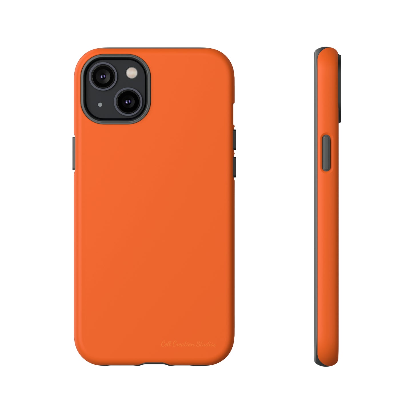 "Orange Burst" -Tough iPhone Cases