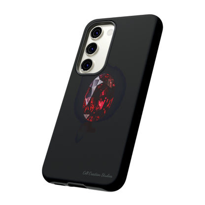 "Ruby Radiance" Phone Case -Tough Cases