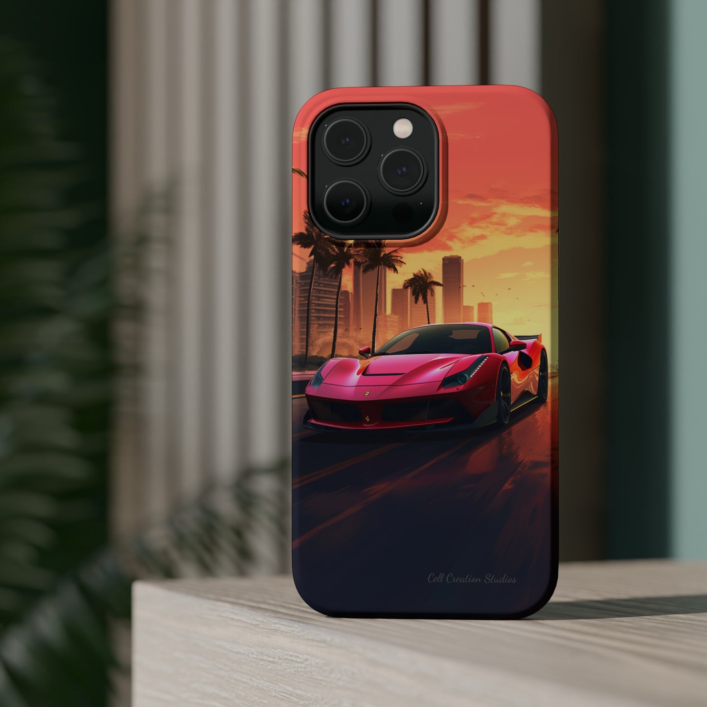 "Sunset Boulevard Ferrari Edition" -MagSafe Tough iPhone Cases