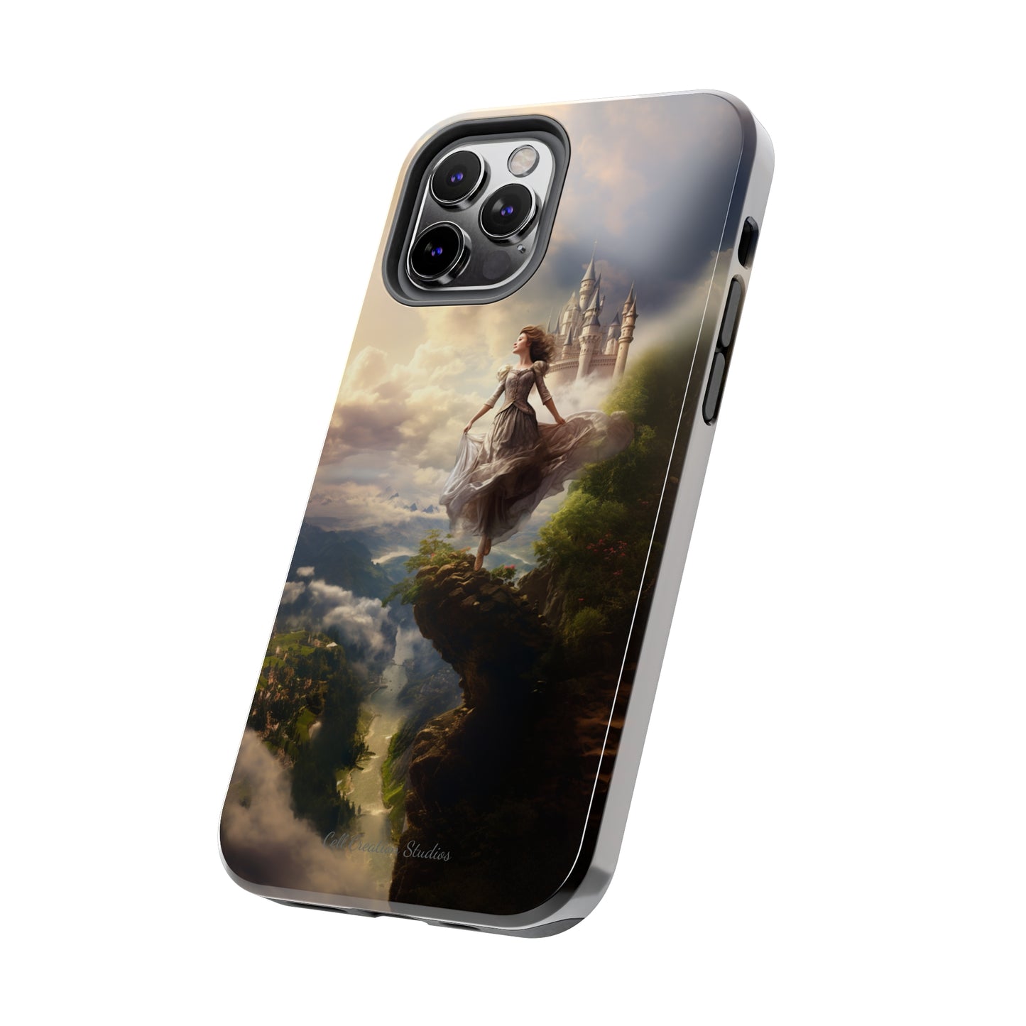 Introducing the "Enchanted Castle Discovery" Cell Phone Case – Uncover the Magic of The Castle On The Hilltop-Tough Phone Cases