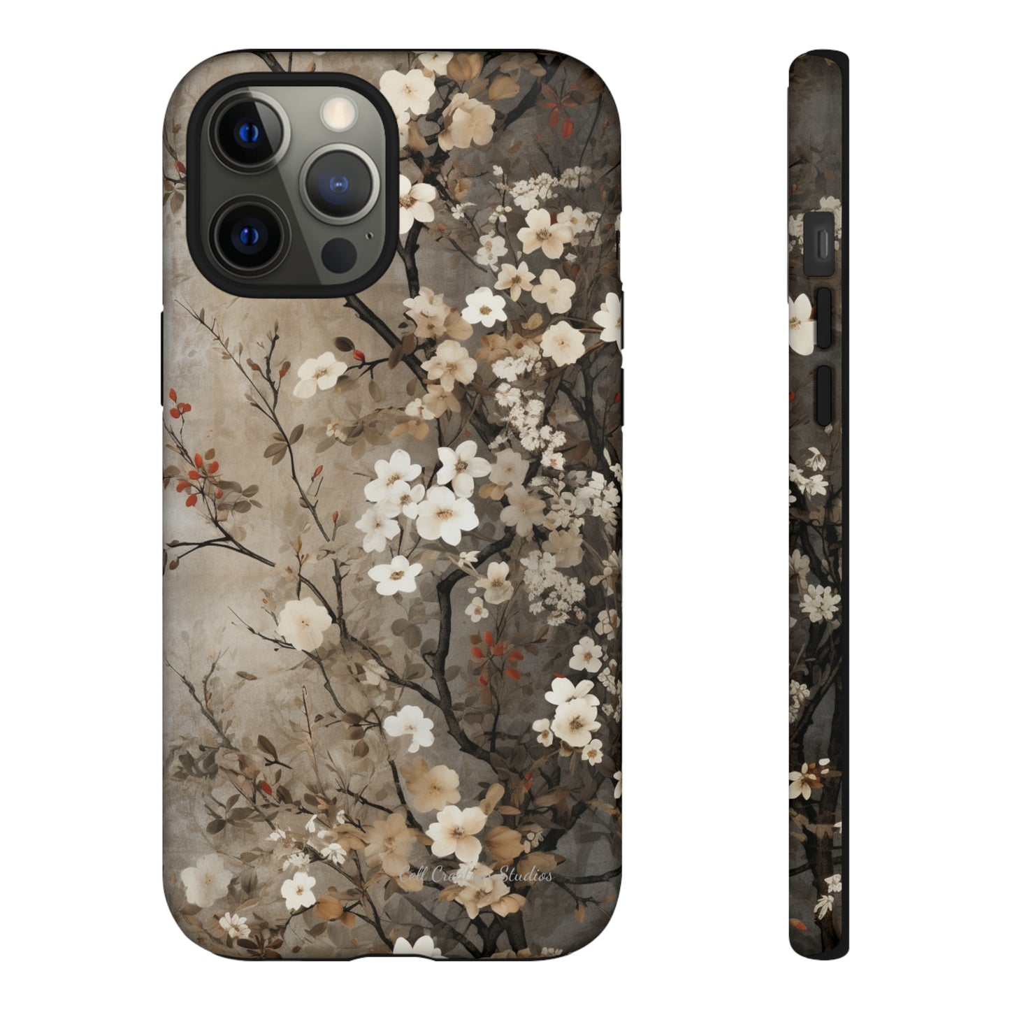 "Whimsical Blooms" -Tough iPhone Cases