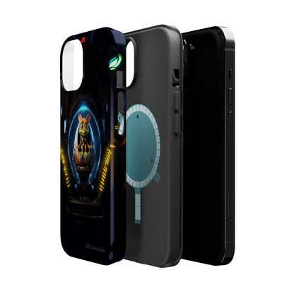 The "Galactic Explorer Alien Spaceship" Phone Case -MagSafe Tough Cases