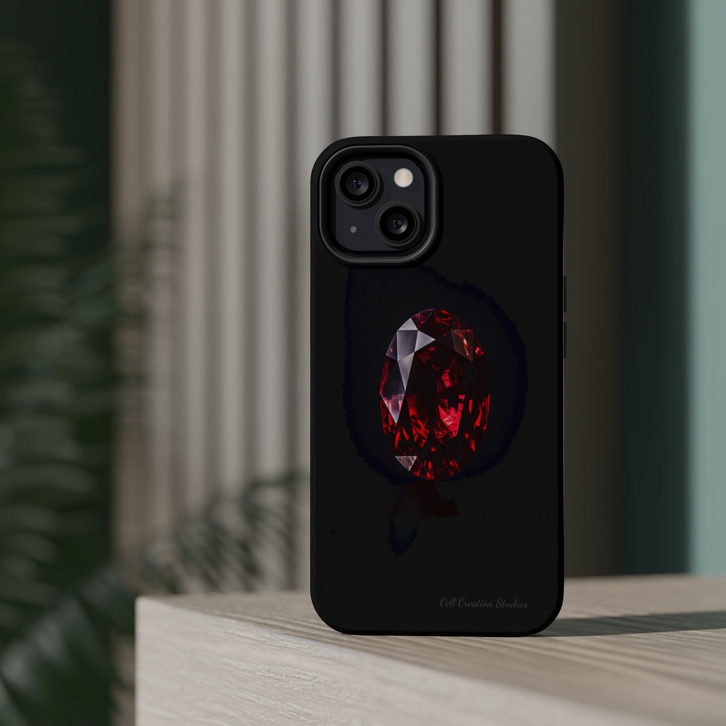 "Ruby Radiance" Phone Case -MagSafe Tough Cases