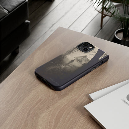 Introducing the "Ethereal Encounter" Cell Phone Case – Unveil the Mystery of the Ghostly Presence -Tough Cases