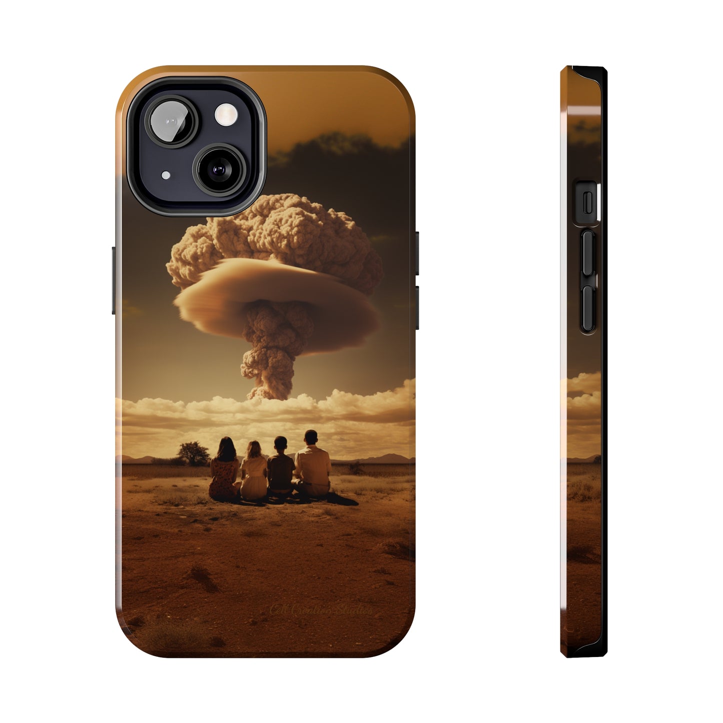 Introducing our "Skywatchers" Cell Phone Case - A Thought-Provoking Design -Tough Phone Cases