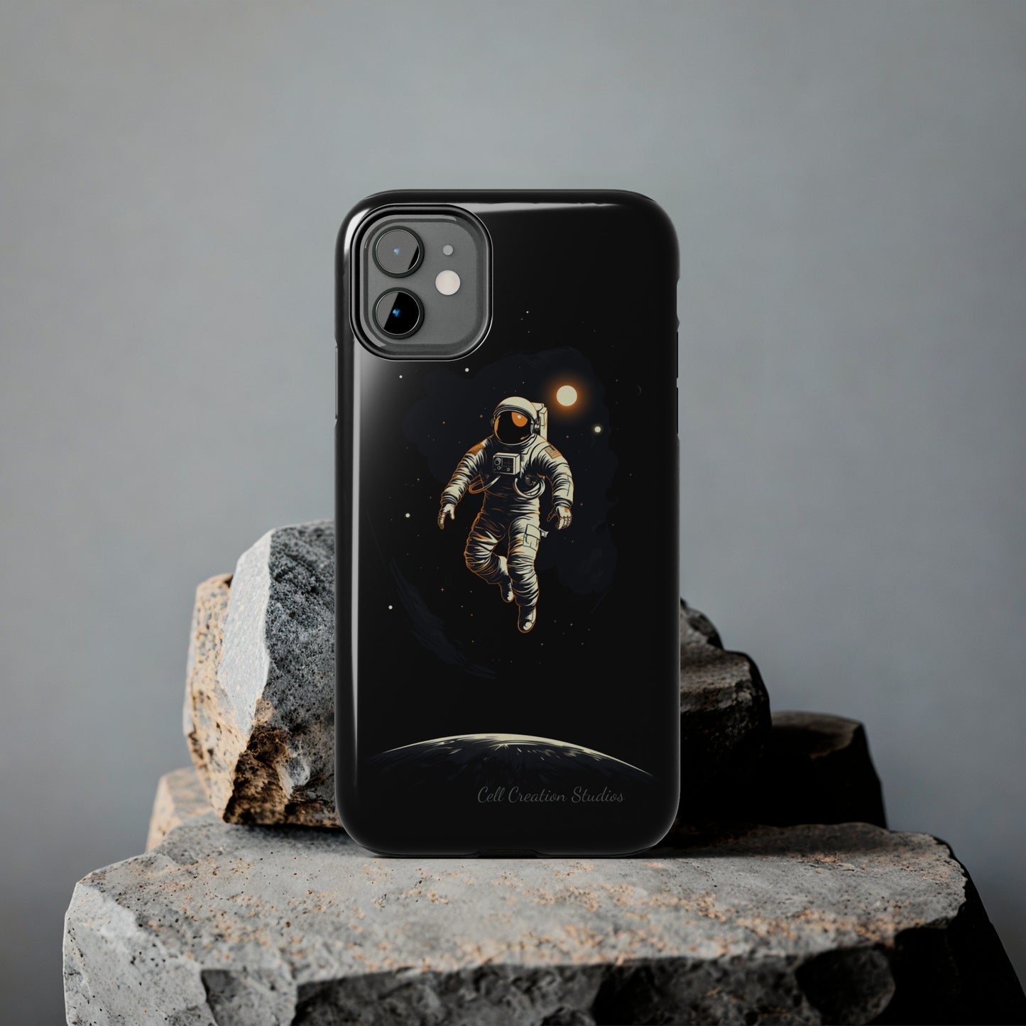 "Cosmic Explorer Astronaut" -Tough iPhone Cases