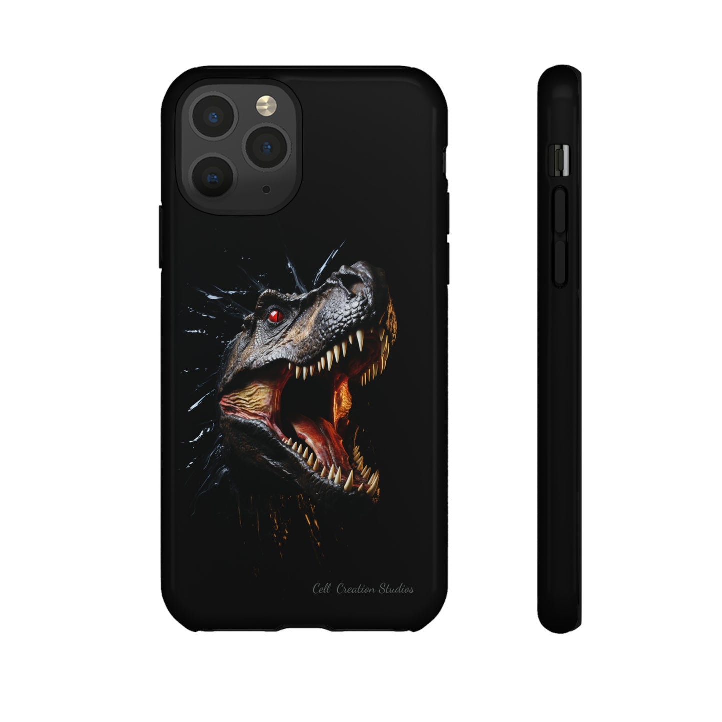 "Jurassic Impact" T-Rex Phone Case -Tough Cases