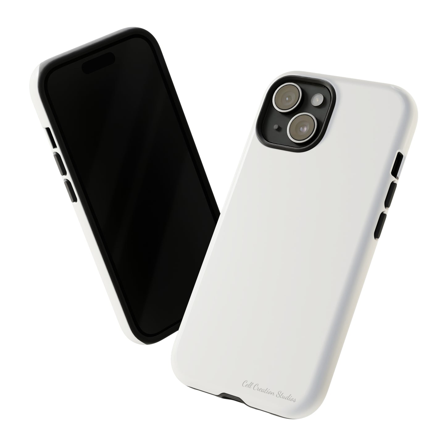 "Pure Elegance White" -Tough iPhone Cases