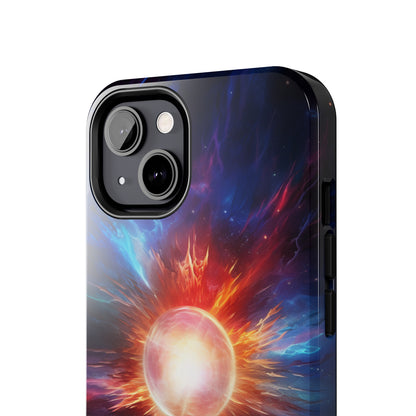 Introducing the "Stellar Cataclysm" Cell Phone Case – Capture the Cosmic Drama of a Neutron Star Explosion! -Tough Phone Cases