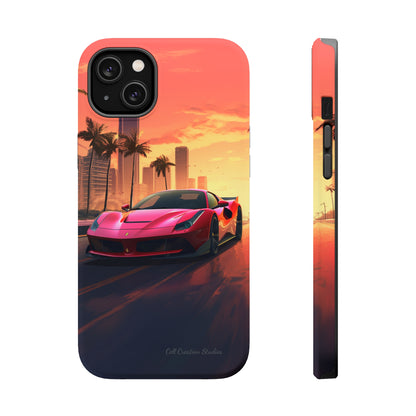 "Sunset Boulevard Ferrari Edition" -MagSafe Tough iPhone Cases