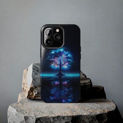 Introducing the "Luminous Tree" Cell Phone Case – Illuminate Your Style with Nature's Glow -Tough Phone Cases