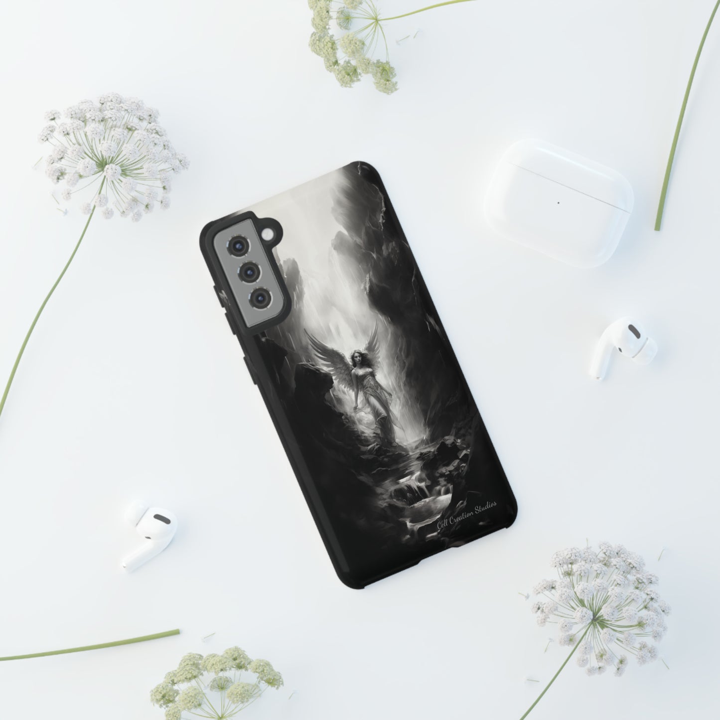 "Seraphic Streams" Angelic Ravine Phone Case -Tough Cases