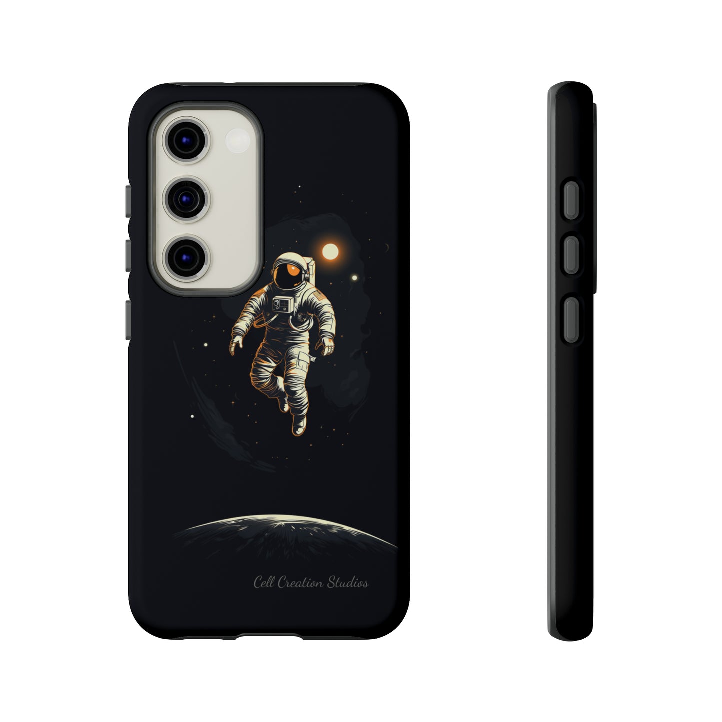 "Cosmic Explorer Astronaut" -Tough Samsung Cases