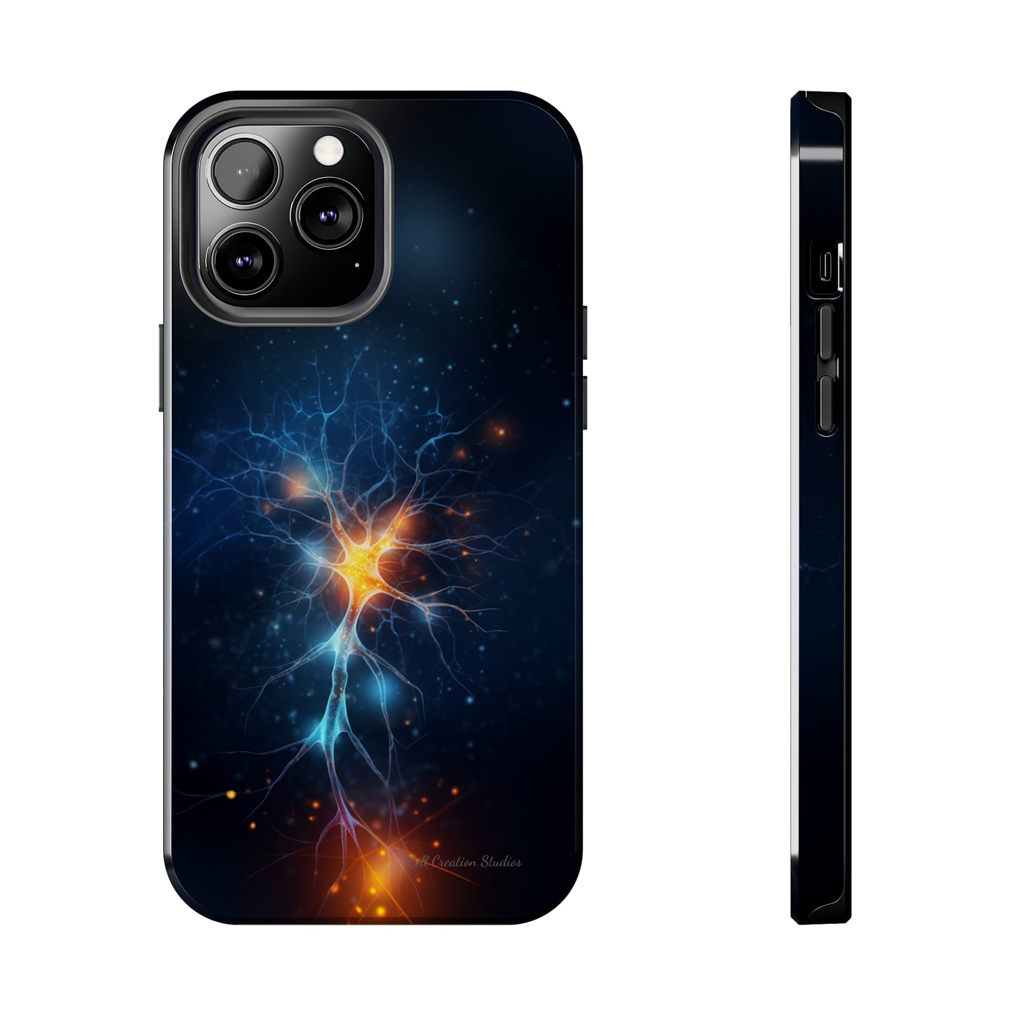 Introducing the "Luminous Neuron" Cell Phone Case – Illuminate Your Connection! -Tough Phone Cases