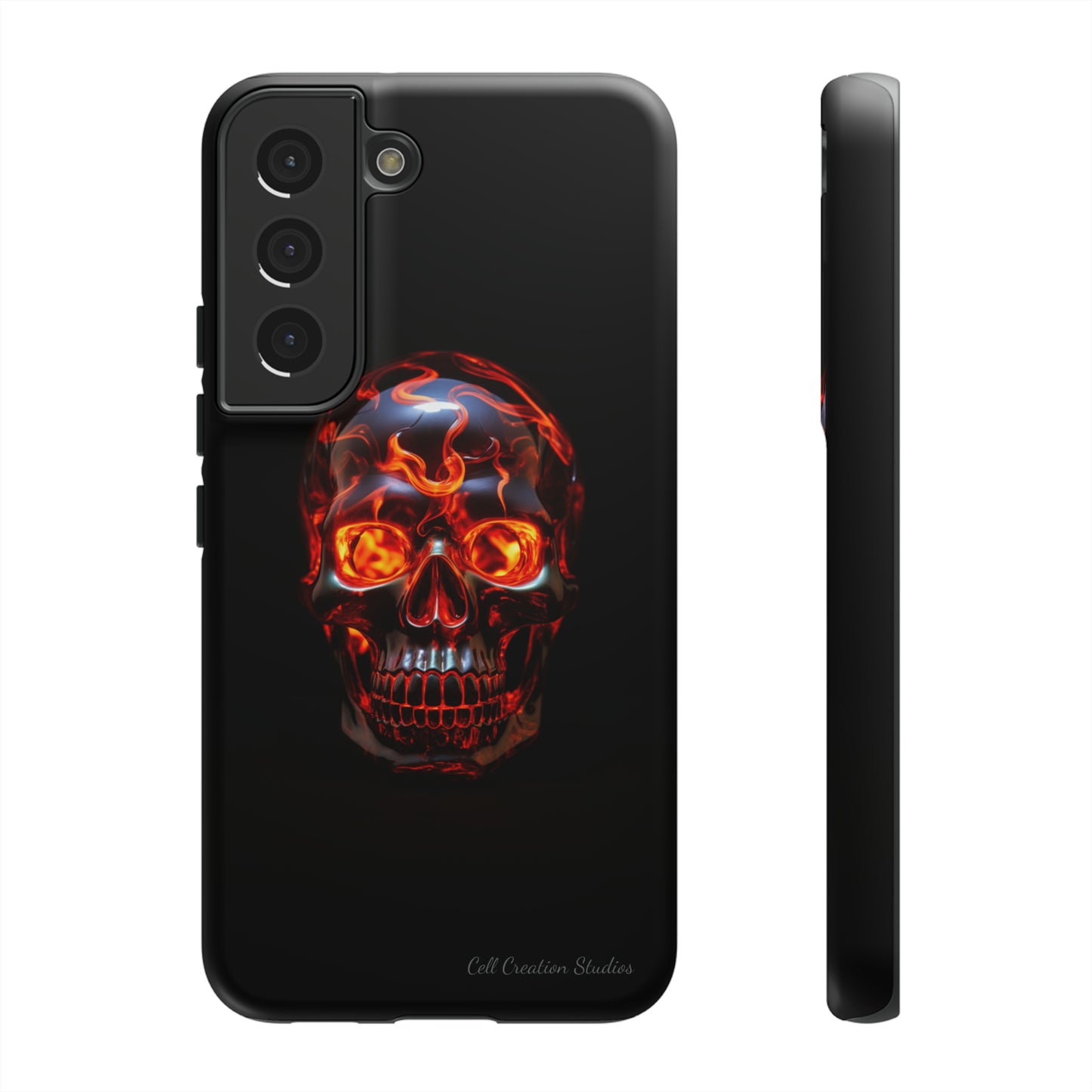 "Inferno Cranium" Phone Case -Tough Cases