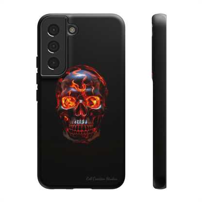 "Inferno Cranium" Phone Case -Tough Cases