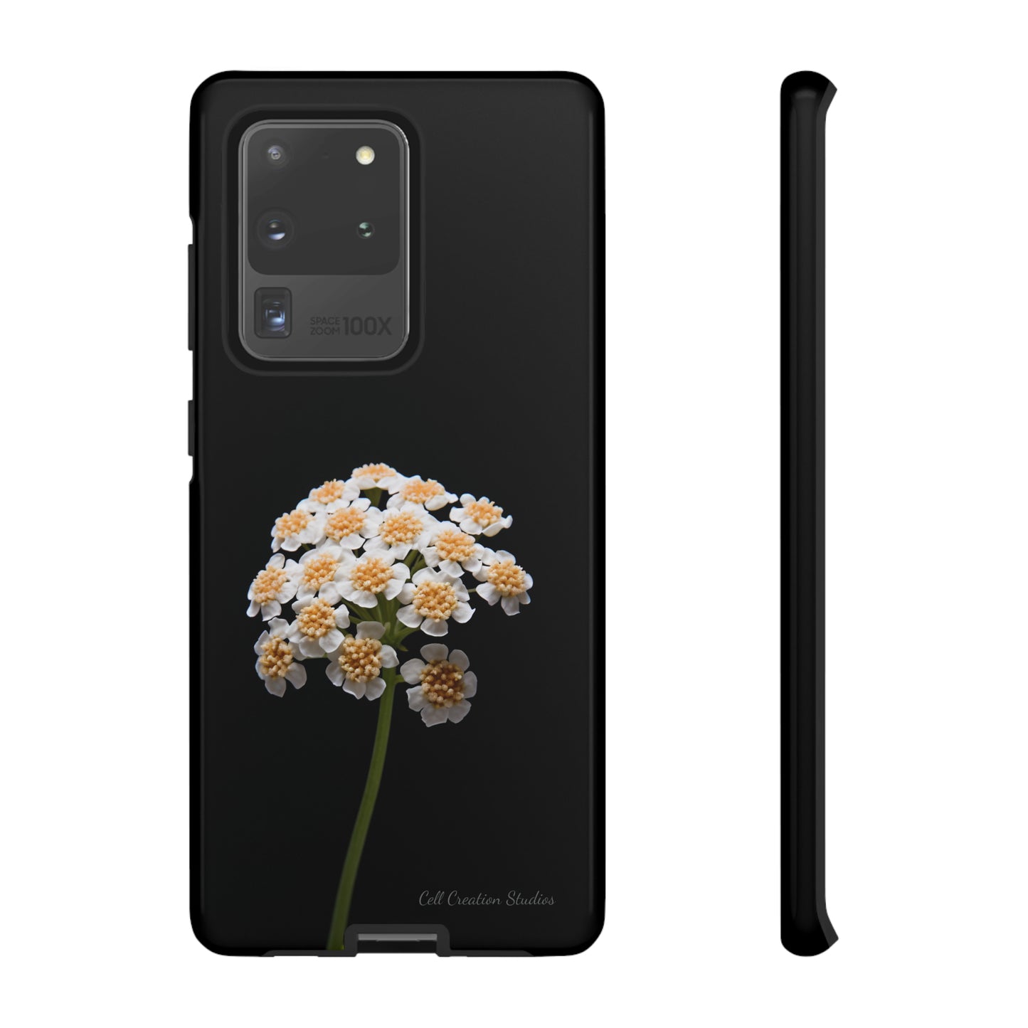 "Elegant Yarrow Bloom" -Tough Samsung Phone Cases