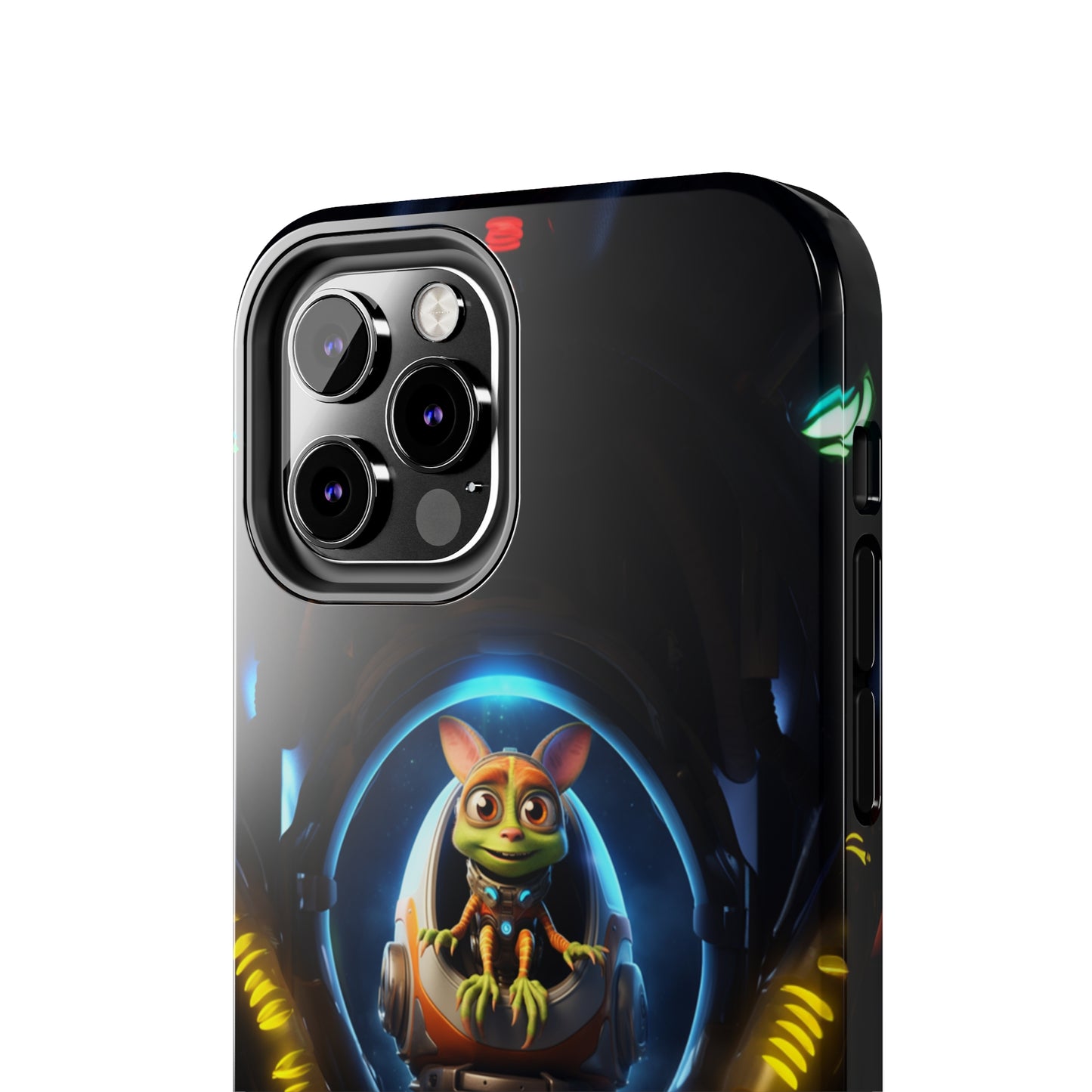 The "Galactic Explorer Alien Spaceship" Phone Case -Tough Phone Cases