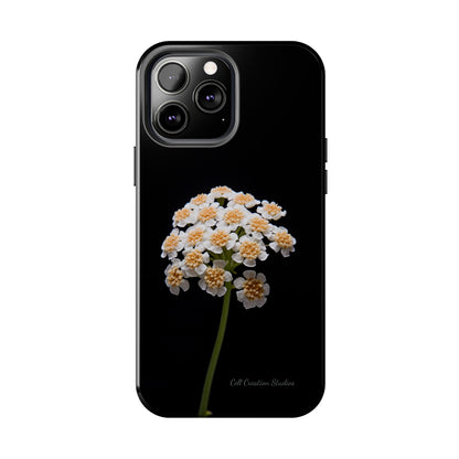 "Elegant Yarrow Bloom" Phone Case -Tough Phone Cases