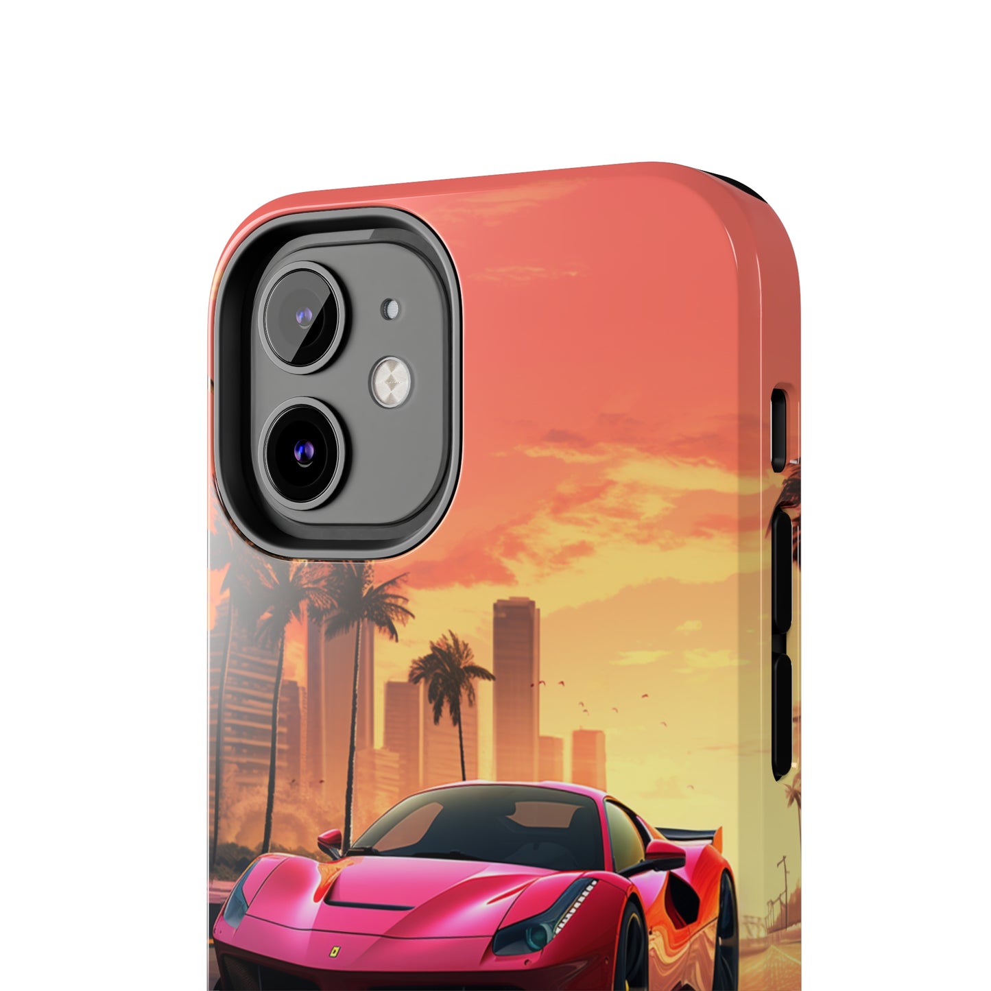 "Sunset Boulevard Ferrari Edition" -Tough iPhone Cases