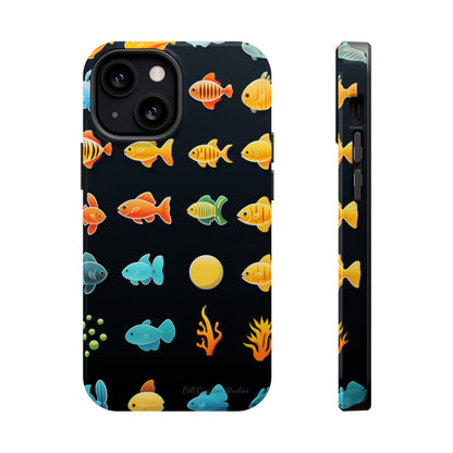 "AquaArt Fish" -MagSafe Tough Phone Cases