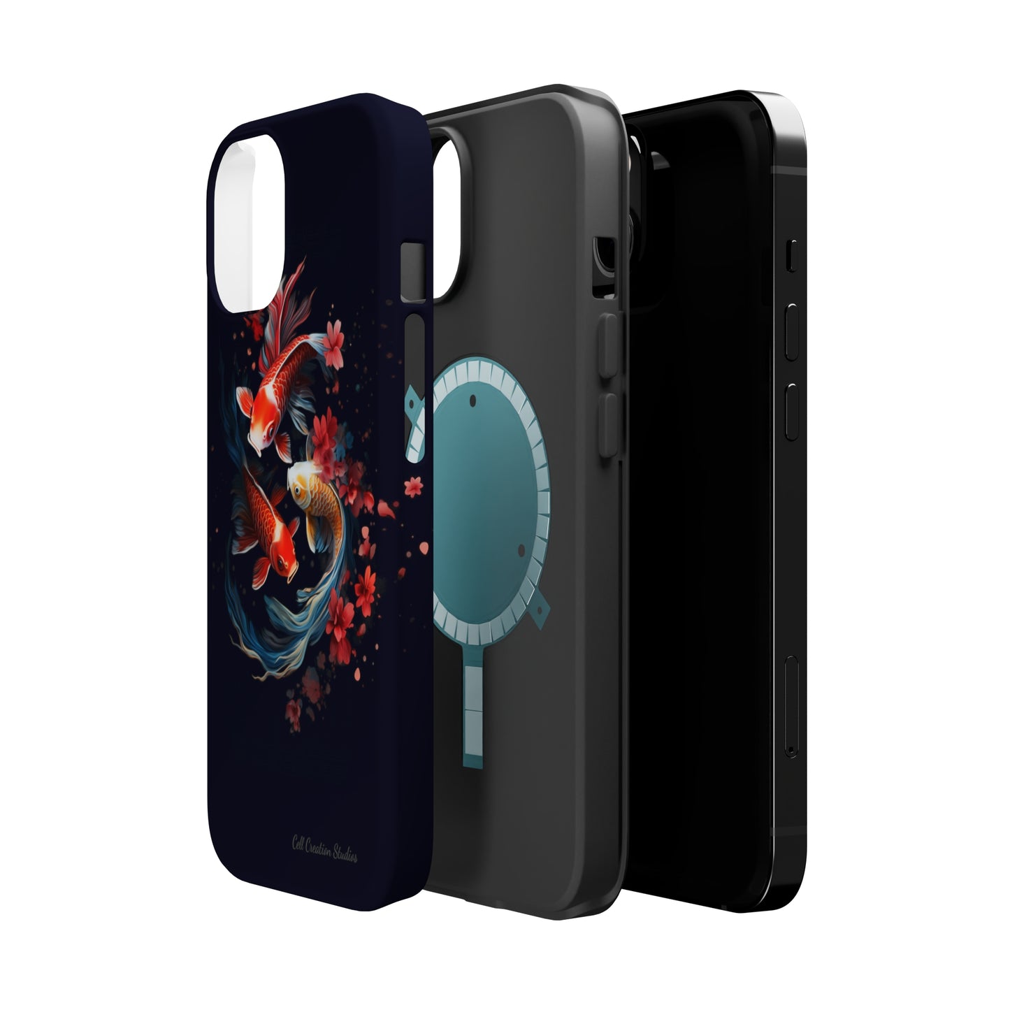 "Captivating Koi Fish" Phone Case -MagSafe Tough Cases