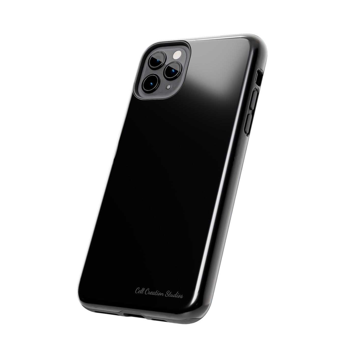 "Stealth Black Defender" -Tough iPhone Cases