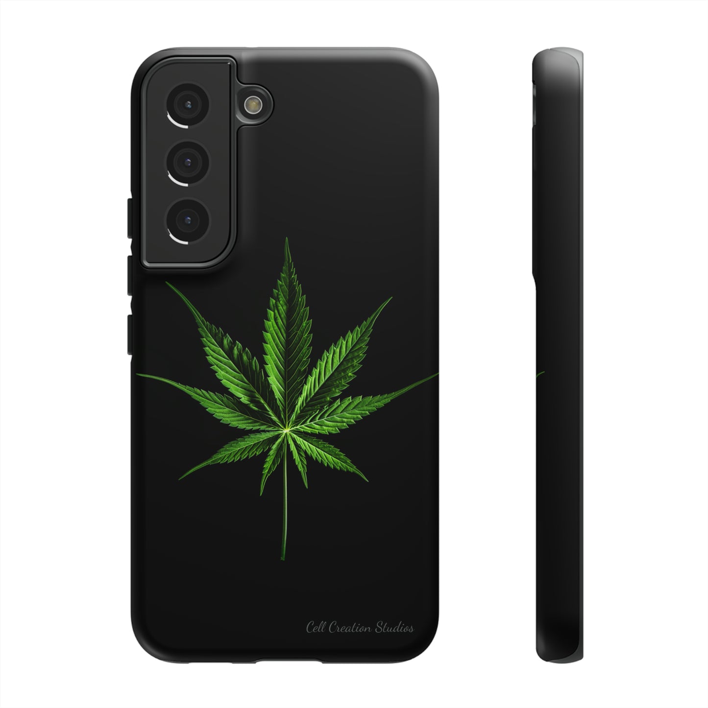 "Cannabis Chic" Marijuana Leaf Phone Case -Tough Cases