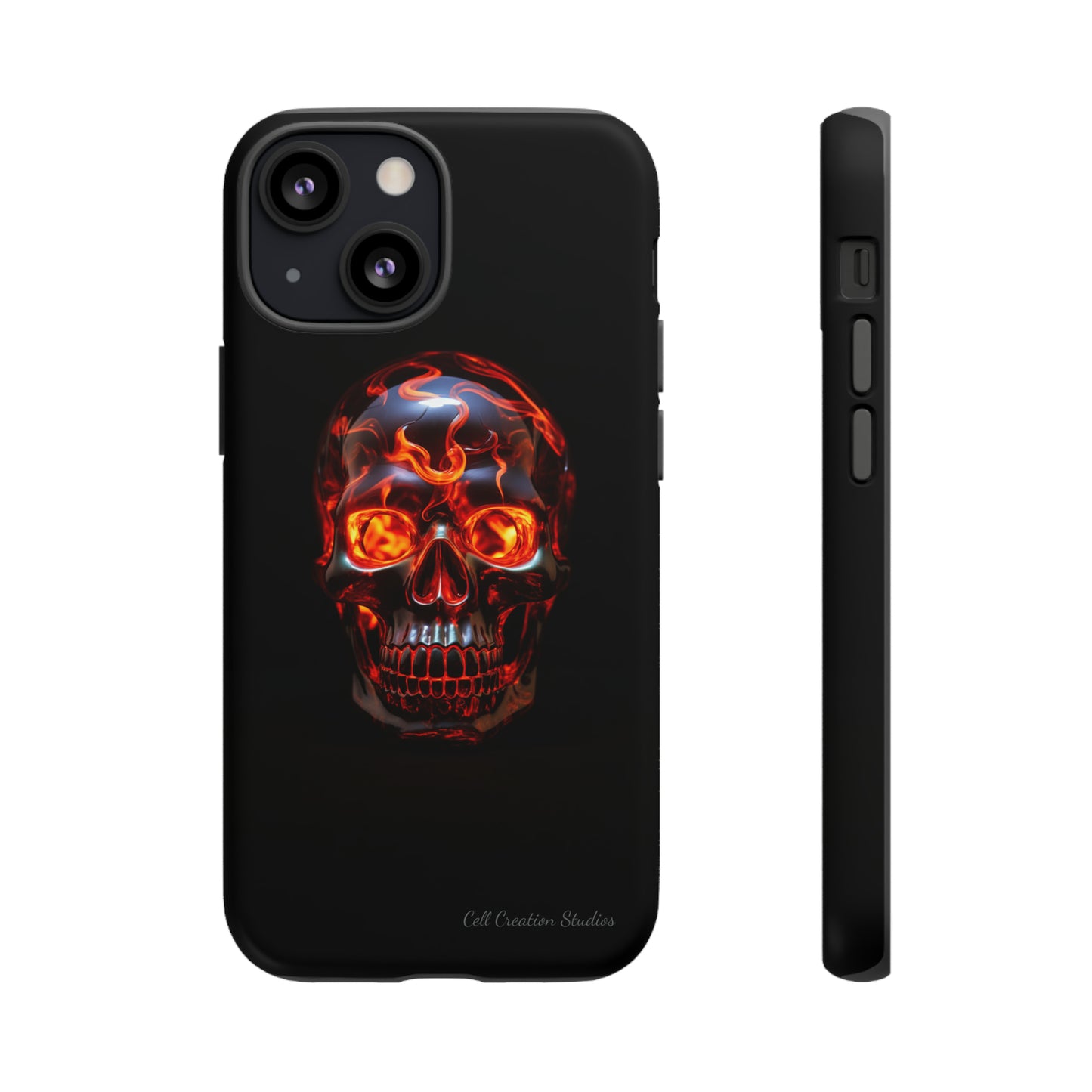 "Inferno Cranium" Phone Case -Tough Cases