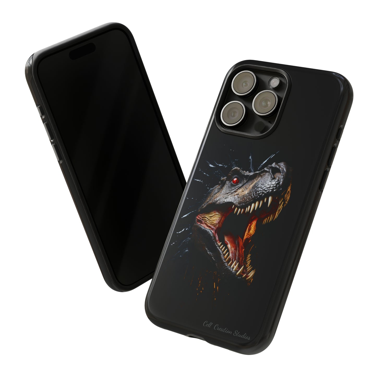 "Jurassic Impact" T-Rex Phone Case -Tough Cases