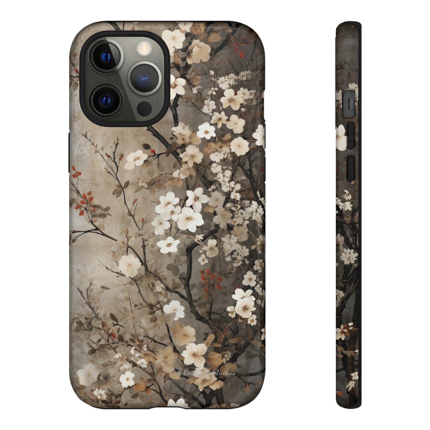 "Whimsical Blooms" -Tough iPhone Cases