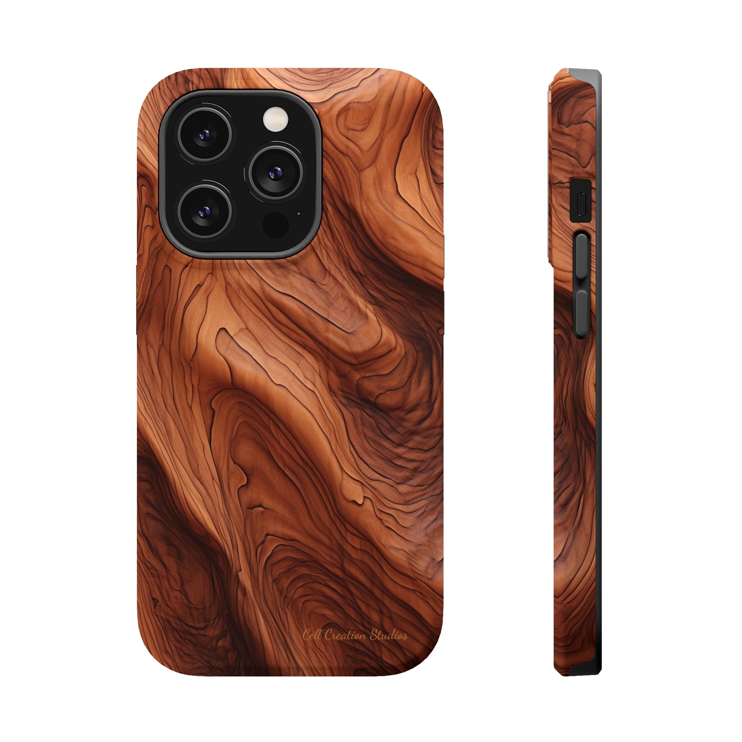 The "Eternal Woodgrain" Phone Case -MagSafe Tough Cases